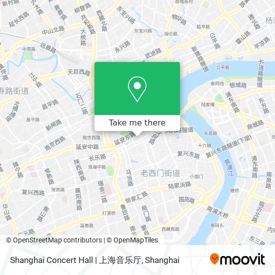 Shanghai Concert Hall | 上海音乐厅 map