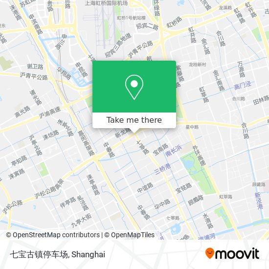 七宝古镇停车场 map