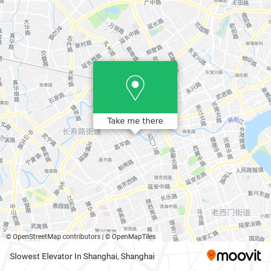 Slowest Elevator In Shanghai map