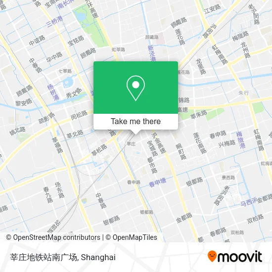 莘庄地铁站南广场 map
