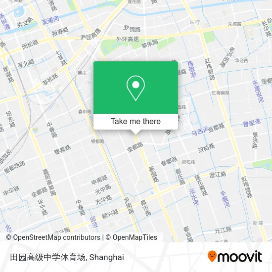 田园高级中学体育场 map