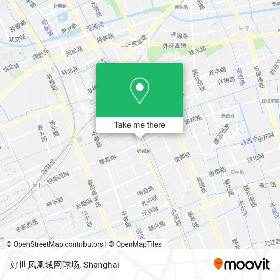好世凤凰城网球场 map
