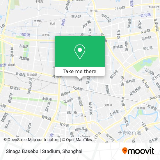 Sinaga Baseball Stadium map
