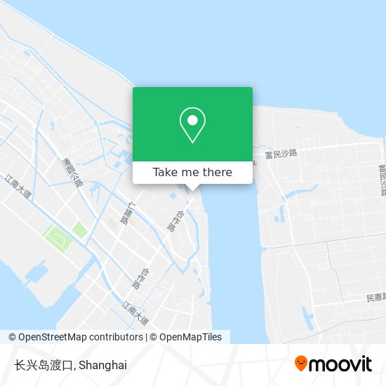 长兴岛渡口 map