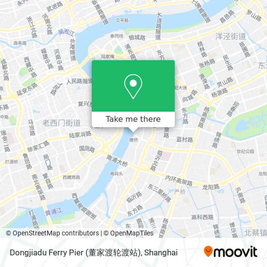 Dongjiadu Ferry Pier (董家渡轮渡站) map