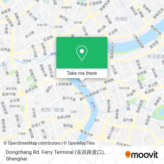 Dongchang Rd. Ferry Terminal (东昌路渡口) map