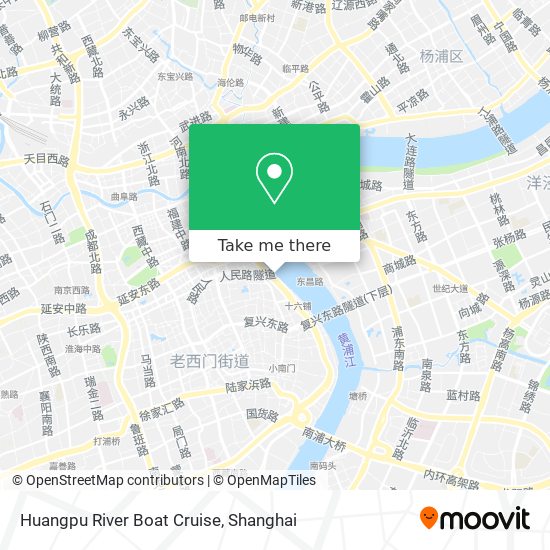 Huangpu River Boat Cruise map