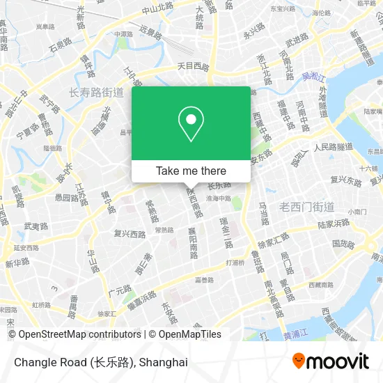 Changle Road (长乐路) map