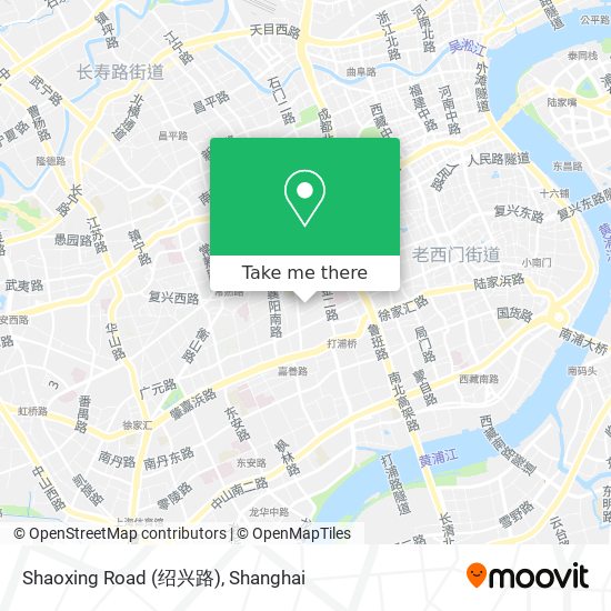 Shaoxing Road (绍兴路) map