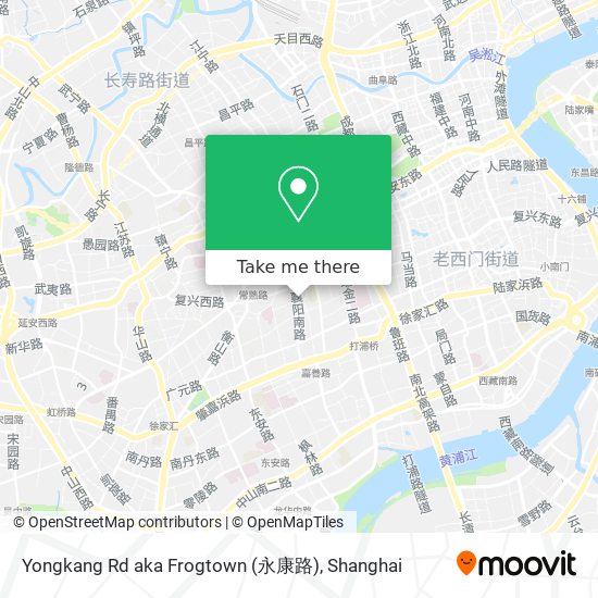 Yongkang Rd aka  Frogtown  (永康路) map