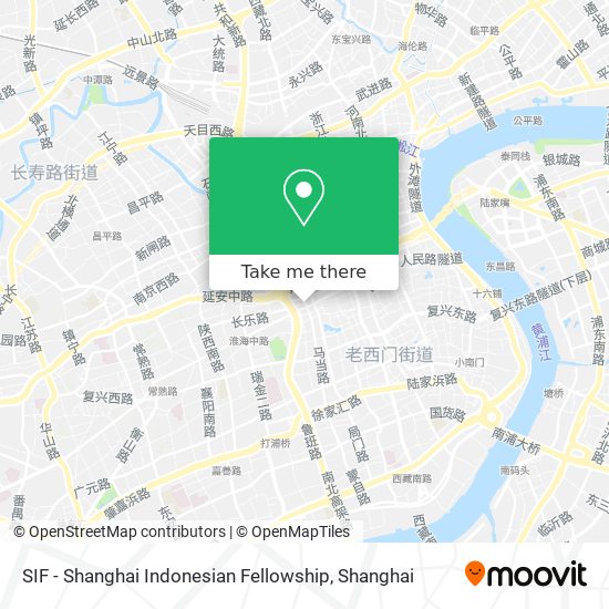 SIF - Shanghai Indonesian Fellowship map