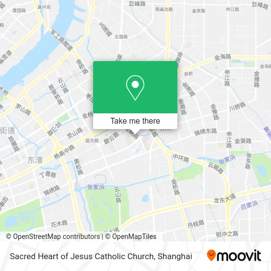 Sacred Heart of Jesus Catholic Church map