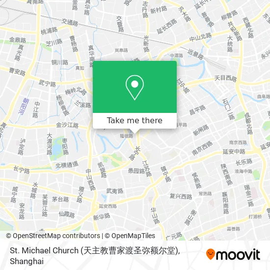 St. Michael Church (天主教曹家渡圣弥额尔堂) map