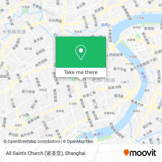 All Saints Church (诸圣堂) map