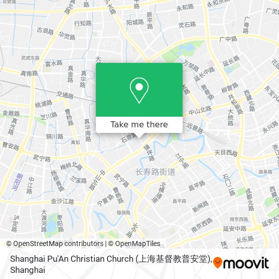 Shanghai Pu'An Christian Church (上海基督教普安堂) map