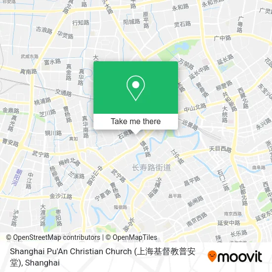 Shanghai Pu'An Christian Church (上海基督教普安堂) map
