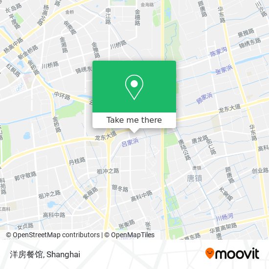 洋房餐馆 map