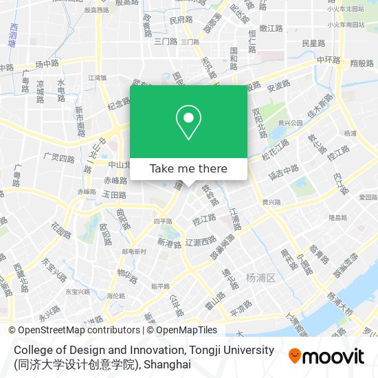 College of Design and Innovation, Tongji University (同济大学设计创意学院) map