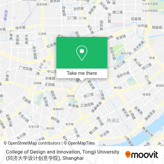 College of Design and Innovation, Tongji University (同济大学设计创意学院) map