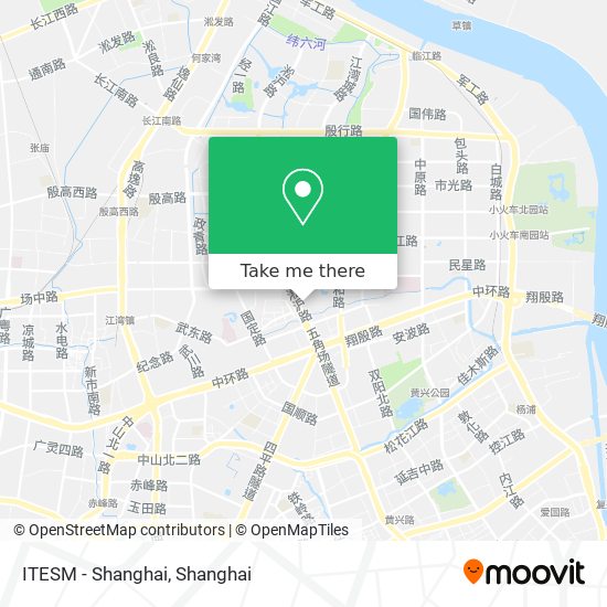 ITESM - Shanghai map