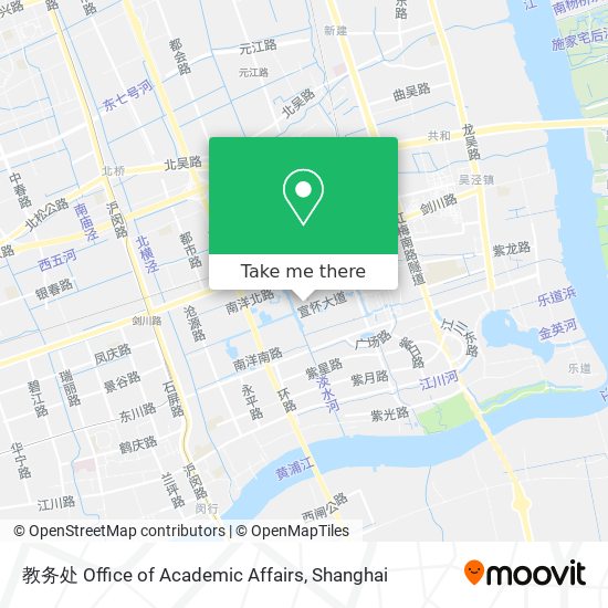 教务处 Office of Academic Affairs map
