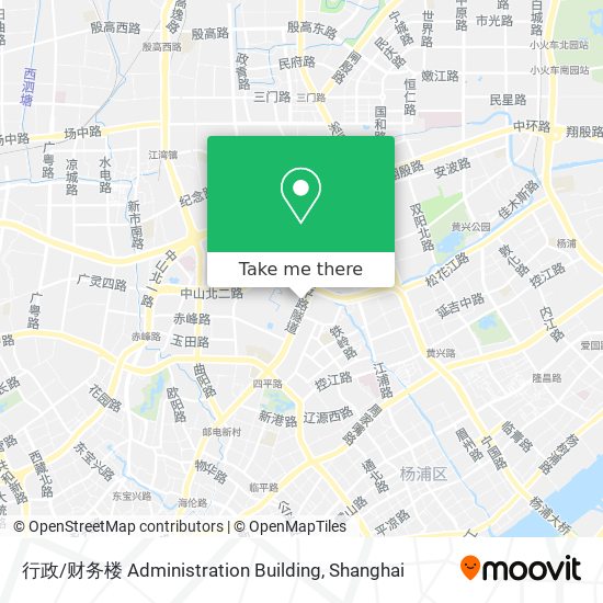 行政/财务楼 Administration Building map