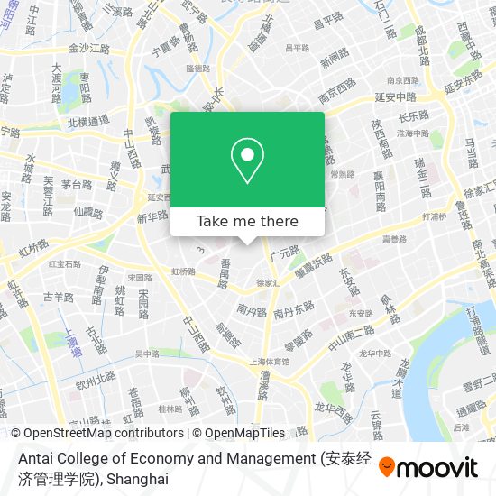 Antai College of Economy and Management (安泰经济管理学院) map