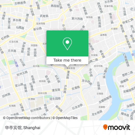 华亭宾馆 map