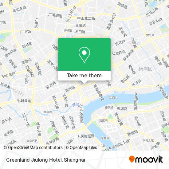 Greenland Jiulong Hotel map