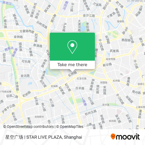 星空广场 | STAR LIVE PLAZA map