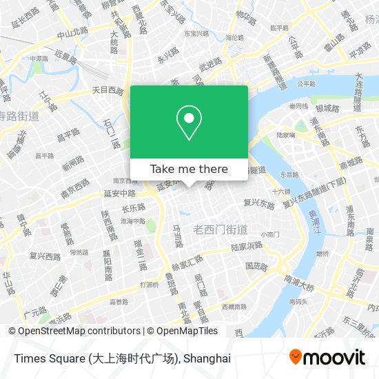 Times Square (大上海时代广场) map