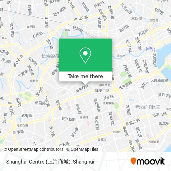 Shanghai Centre (上海商城) map
