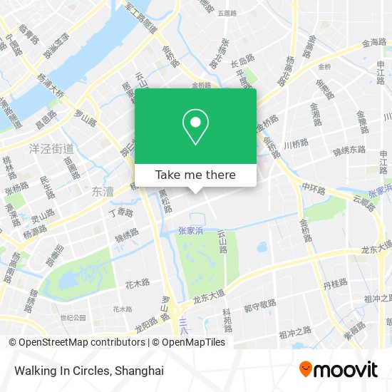 Walking In Circles map