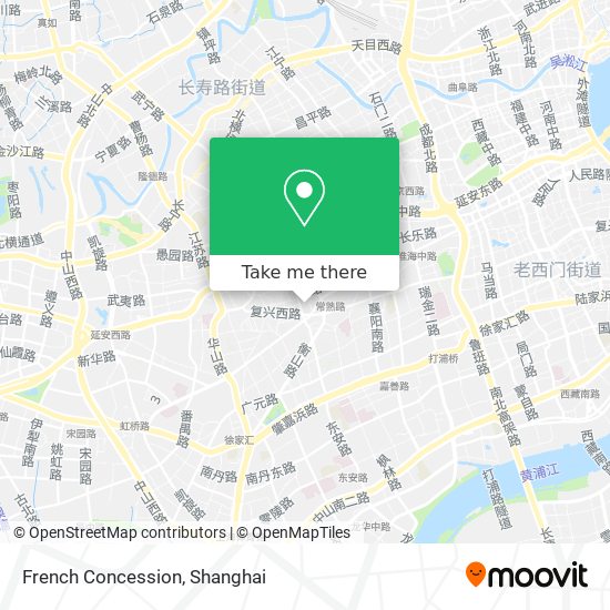 French Concession map