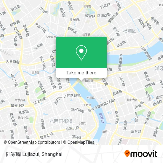 陆家嘴 Lujiazui map