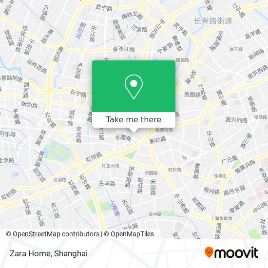 Zara Home map