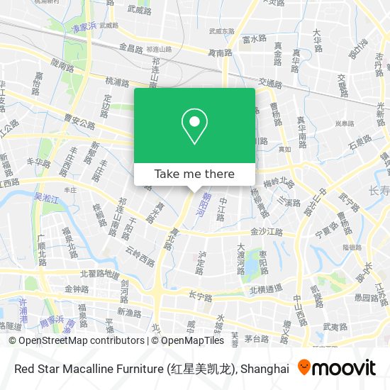 Red Star Macalline Furniture (红星美凯龙) map