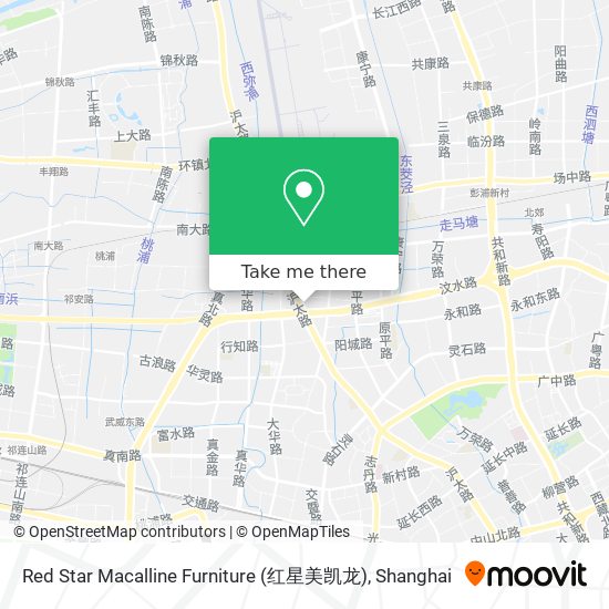 Red Star Macalline Furniture (红星美凯龙) map