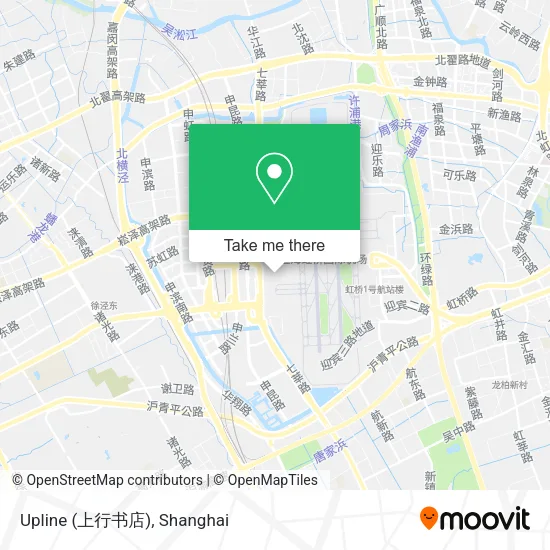 Upline (上行书店) map