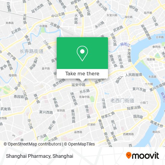 Shanghai Pharmacy map