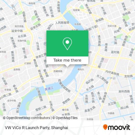 VW ViCo  R  Launch Party map