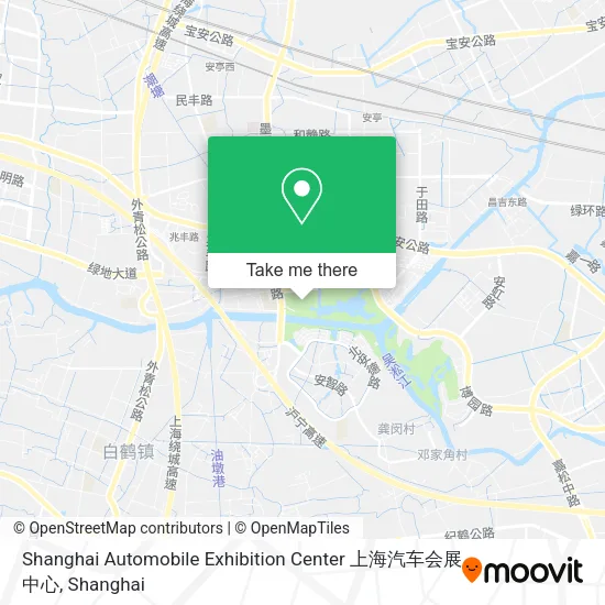 Shanghai Automobile Exhibition Center 上海汽车会展中心 map