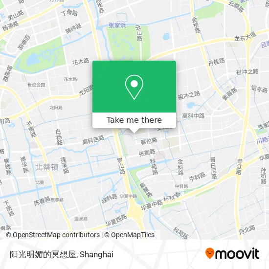 阳光明媚的冥想屋 map
