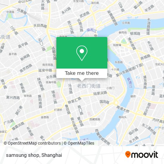 samsung shop map