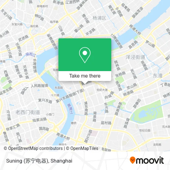 Suning (苏宁电器) map