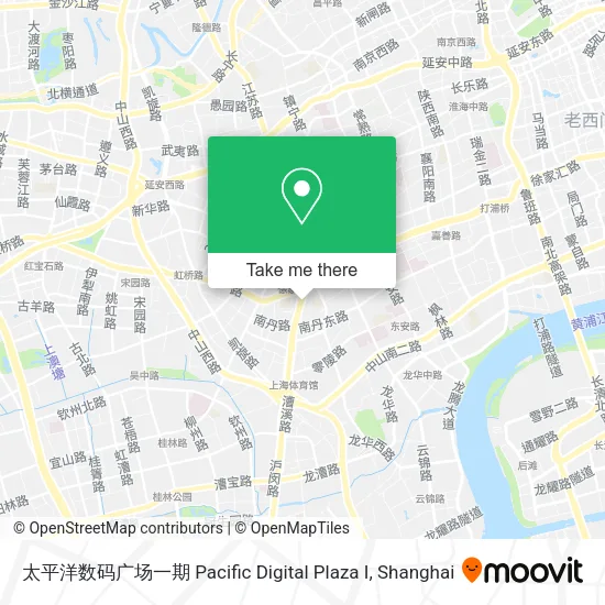 太平洋数码广场一期 Pacific Digital Plaza I map