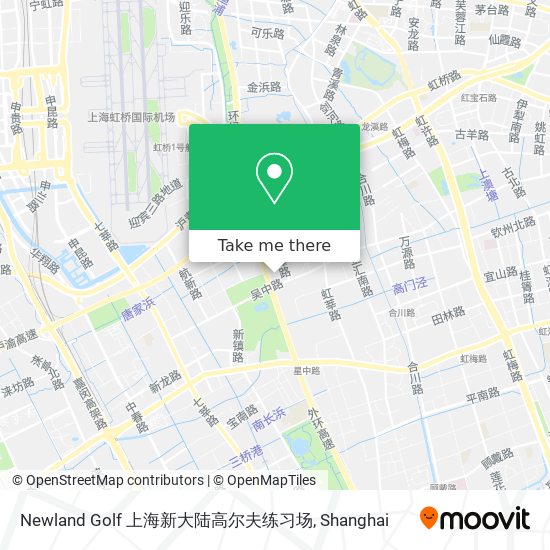 Newland Golf 上海新大陆高尔夫练习场 map