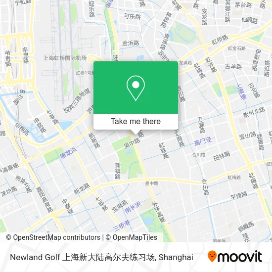 Newland Golf 上海新大陆高尔夫练习场 map