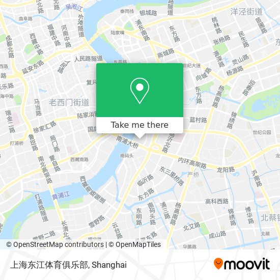 上海东江体育俱乐部 map