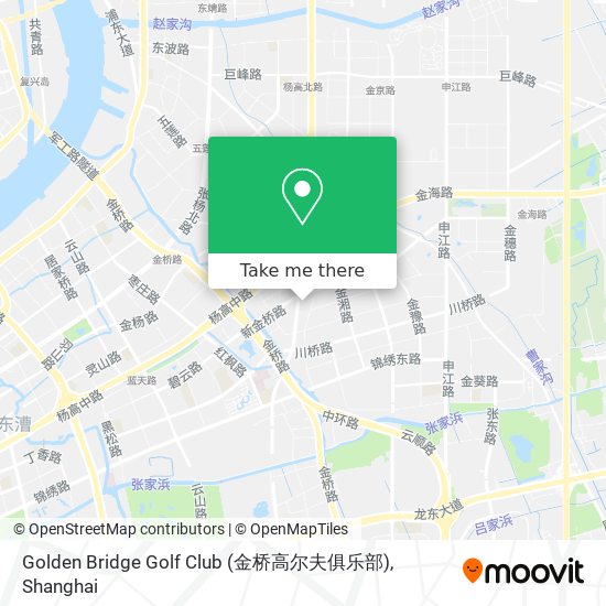 Golden Bridge Golf Club (金桥高尔夫俱乐部) map